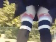 气质颜值美女卡扣妹妹与海龟男友寒冷夜晚在户外大街上啪啪全程露脸非常给力